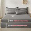 Cotton Fitted Sheet With Elastic Bands Non Slip Adjustable Mattress Covers For Single Double King Queen Bed Cover 140/160/200CM