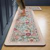 American-Style Non-Slip Kitchen Mat: Absorbs Water & Oil, Stain-Resistant, Easy To Clean, Customizable for Versatile Use