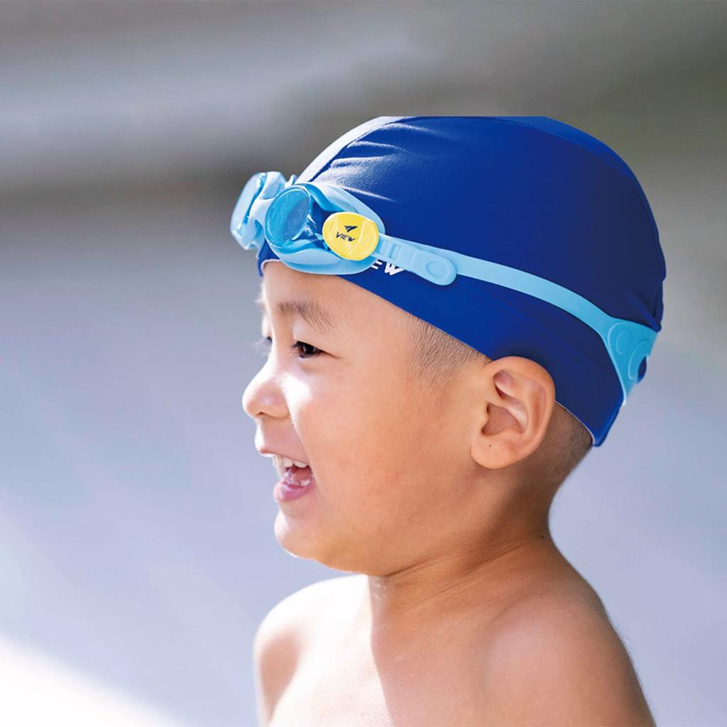 VIEW Swimming goggles, made in Japan, for children, 3 to