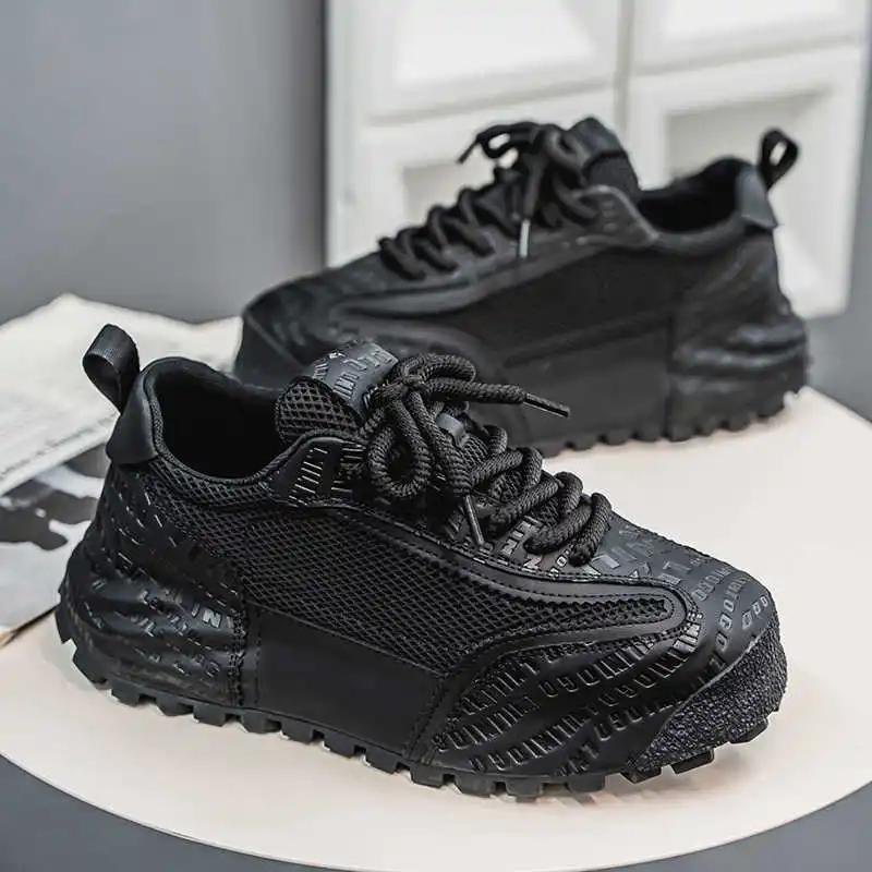 Fashion Normal Leather Natural Leather Sneakers Loafers Original Shoes Shoes Mens Sports Athletics Vintage Sapatos Deadlift