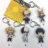 Boku No Anime Cosplay Two Sides Keychain Acrylic