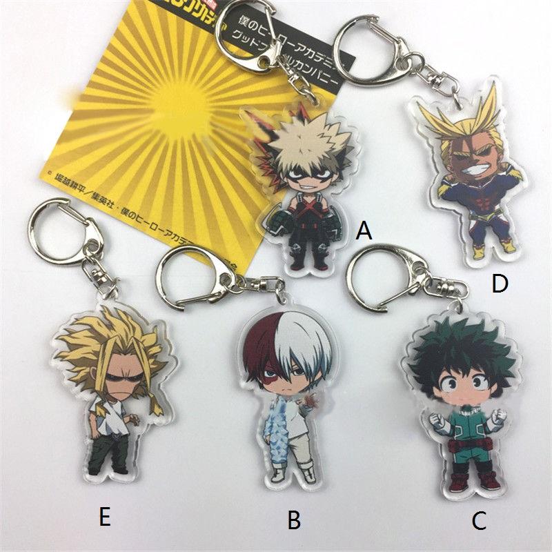 Boku No Anime Cosplay Two Sides Keychain Acrylic