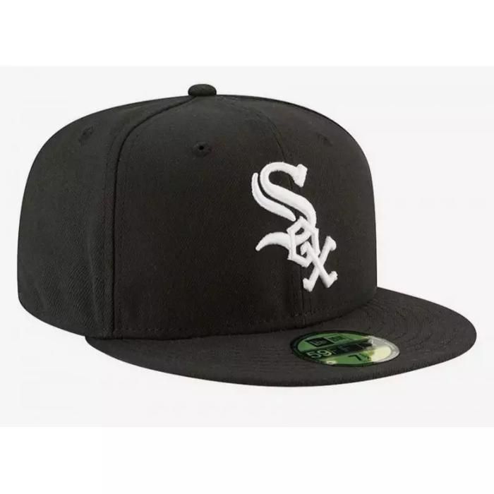 Casquette - NEW ERA - Chicago White Sox - 59Fifty - Noir - Taille 6 7/8 (54,9cm)