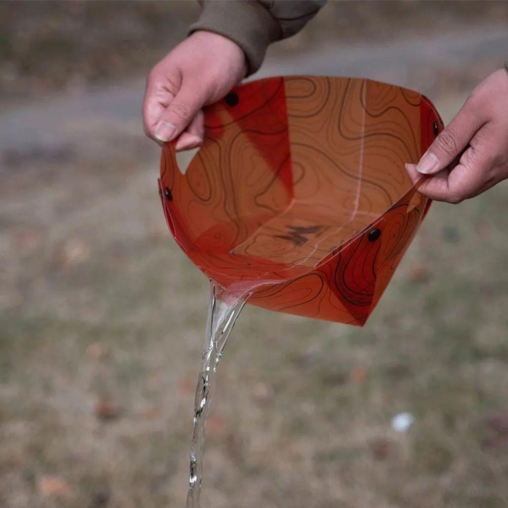 Mehrzweck Tragbare Schüssel Hitzebeständiger Speiseteller Neuer Kaffeefilter Camping