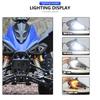 DRL LED Adjustable Headlights for Yamaha Raptor 700 700R YFZ450 YFZ450R YFZ450X Wolverine 450 350 Turn Signal Light 2006-2025