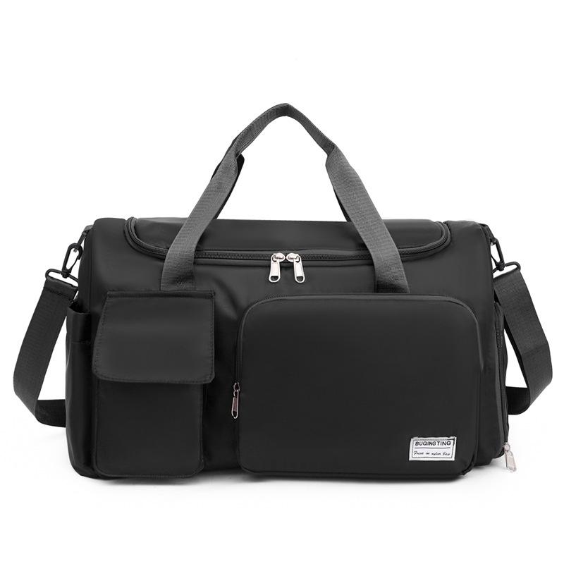 Large-capacity Gym Bag, Travel Bag for Short Trips, with Separate Shoe Compartment, Dry and Wet Separation, Yoga Training Bag, Maternity Bag