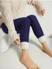 Women's Winter Fleece Yoga Pants - High Waist, Velvet Lined, Butt Lifting, Tummy Control, Warm Base Layer, Anti-Cold.