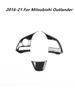 For Mitsubishi Outlander 2016-2024 Accessories Car Interior Decoration Carbon Fiber Style Windows Control Panel Gear Stickers