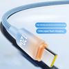 120W 6A USB C Cable for IPhone 16 15 Pro Plus Type C To Type C Fast Charging Cable for Xiaomi Samsung Huawei Gradient Color Wire
