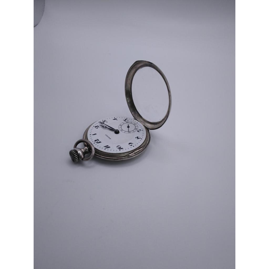 Used SEIKO 0.900 hand-wound pocket watch