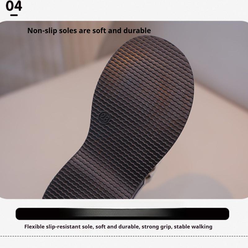 Nuova Moda Autunnale Versatili Scarpe da Ragazza in Pelle Morbida Comode Stile Britannico