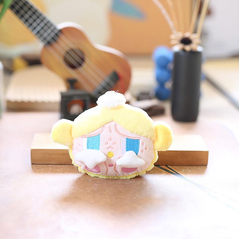 Kawali Cute Bubble Mart Plysj Doll Pendant Bag Nøkkelringer Bildekorasjon Kreativ hengende ornamenter Søte Barnegave Til Jenter