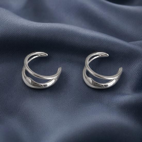 1 Pair Ear Cuffs Earrings for Women, Adjustable Non Piercing Clip Earrings, Cartilage Helix Ear Jewelry