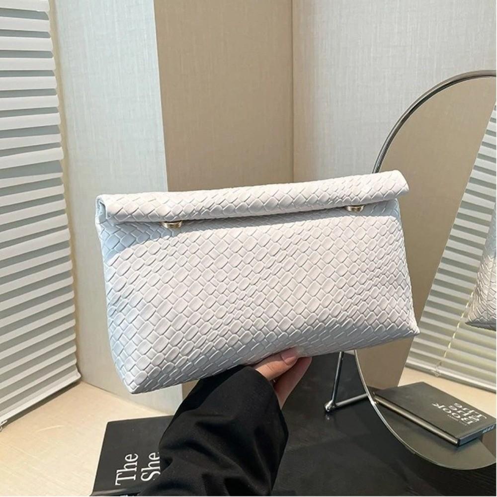 Elegant Buckle Women Clutch Bag Stone Pattern Large Capacity Coin Purse Multifunctional Dinner Bag Women