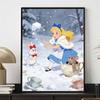 Disney themed diamond painting kit Alice Rabbit Mouse handmade diy5D home decoration gift