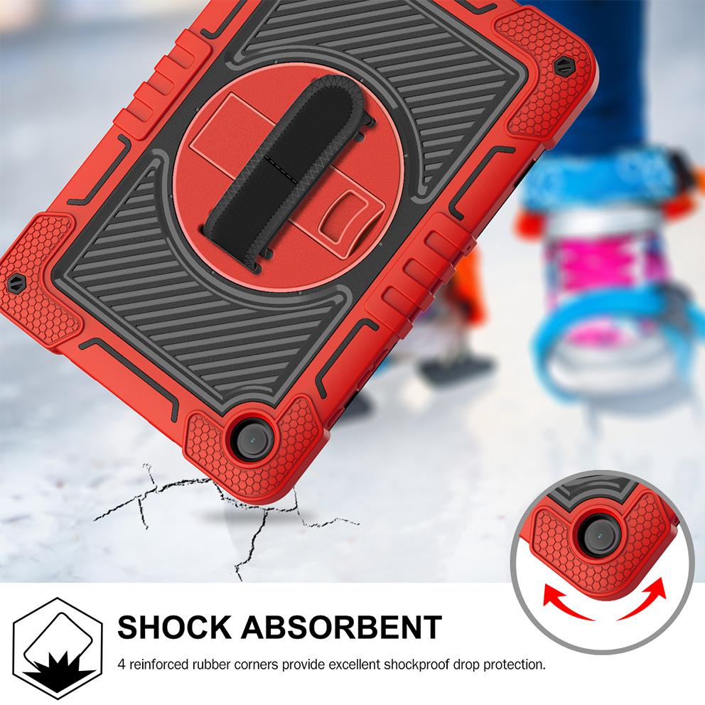 For Samsung Galaxy Tab A11 Plus 11inch SM-X230 SM-X236 Heavy Duty Armor Case A9 Plus 11 Kids Hybrid Cover PC-Silicone Case