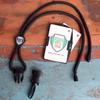 Specialist ID Metal Detector Safe Strap with Badge Holder Displays 2 Cards Double Sided Open Face Separation Cord Removable Plastic Clip Quick Release