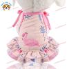 Hot Fruits Pattern Pet Cotton Clothes All Season Breathable Vest Coat Dress For Dog Cat Puppy Kitten Small Pet Cute Daily Outfit