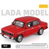 1/32 Retro LADA Alloy Car Model Toys, Car Center Console Interior Decorations, Cool Desktop Ornaments, Adult Christmas/Birthday Gifts
