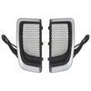 Motorcycle LED Running Light Turn Signal Fairing Lower Grills For Harley Touring Street Electra Glide CVO Limited 2014-2022