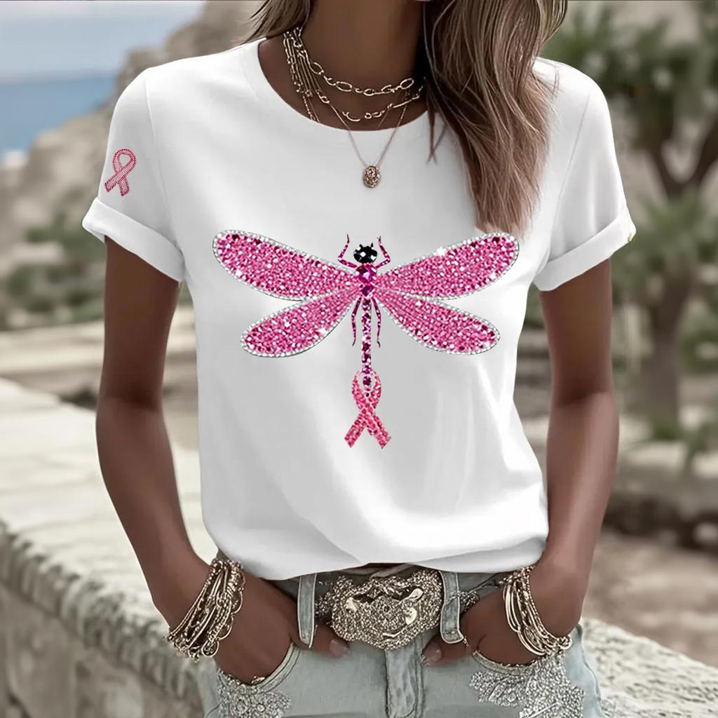 Shirts for Women Awareness Shirt Support Gift Casual Top