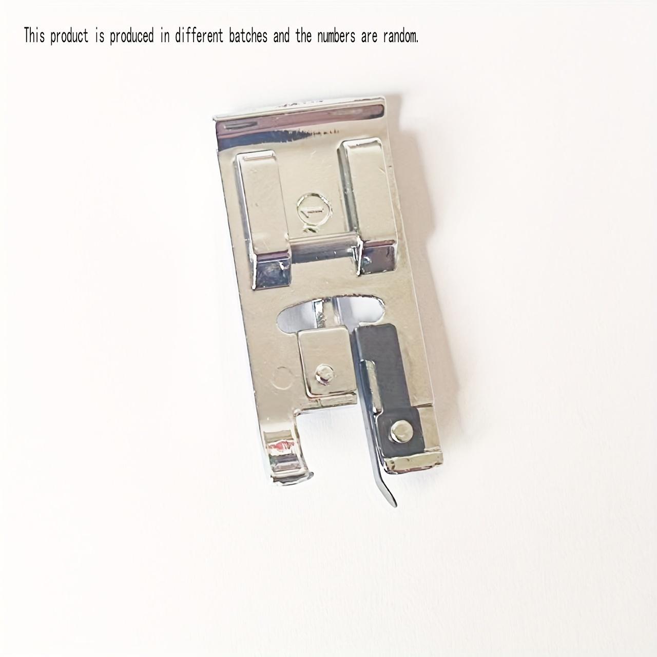 

Оверлок Оверлочный Оверлейный Швейная машина Прижимная лапка Инструмент для подгибки края для низкого хвостовика с защелкой Singer, Brother Yj222-2