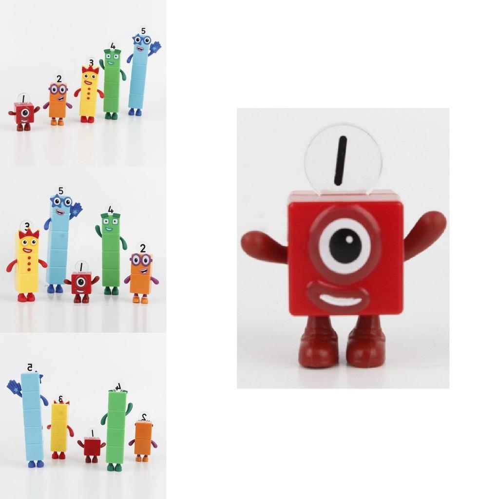 Numberblocks Cartoon Character Blocks Versatile Fun And Educational Play Figures