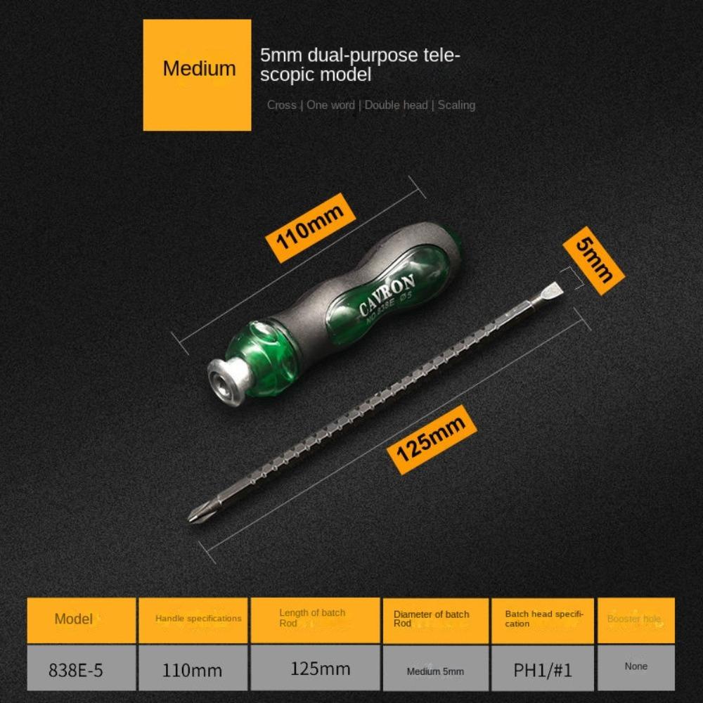 Hand Tools Ratchet Screwdriver Set Dual-purpose Screwdriver Ratchet Wrench Bits Screwdriver Kit