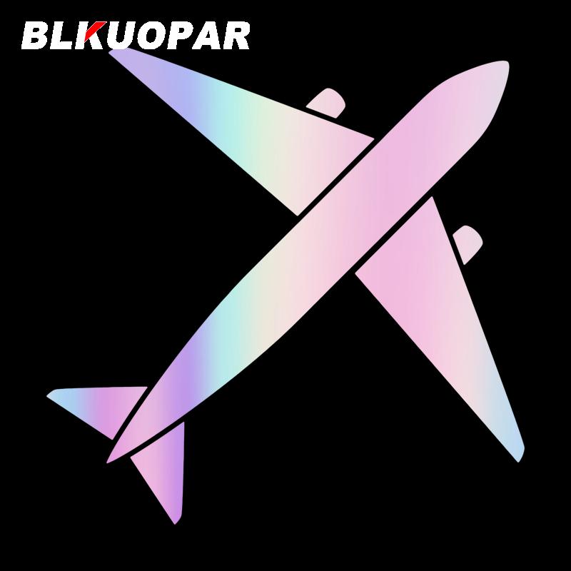 BLKUOPAR for Aircraft Car Stickers Fashionable Personality Decals Simple Refrigerator Windshield Decor Car Door Protector