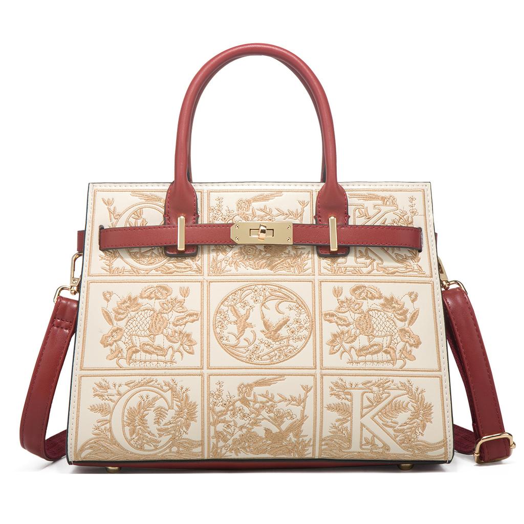 Mother's Day gift: Elegant and classy mom bag, 2024 new model, stylish women's handbag, middle-aged crossbody bag