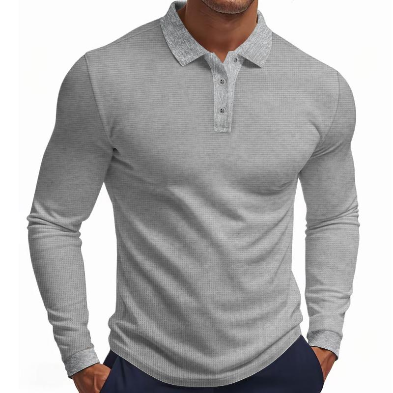 Men S Long Sleeve Polo Shirt Golf Casual Quick Dry Breathable Spring Autumn Thin T Shirt