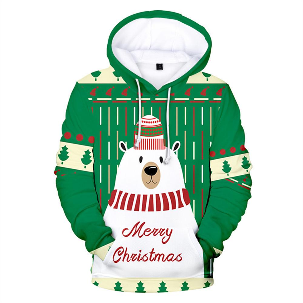 Mens Fashion Autumn Spring Christmas 3D Print Oversized Hoodeds Unisex y2k Man Woman Funny Harajuku new in hoodies & sweatshirts