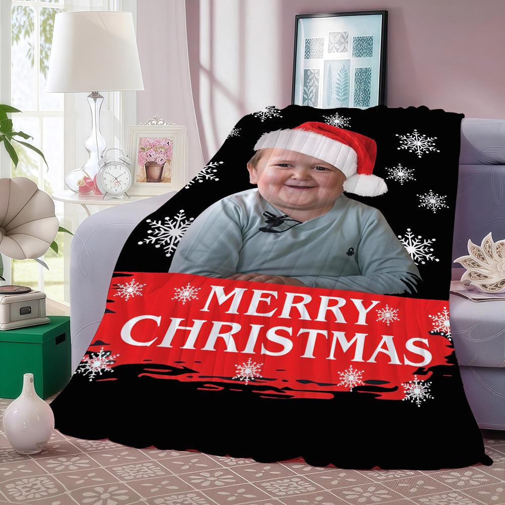 Russian Celebrities Hasbulla Blanket For Sofa Office Bed Plane Travel Sleep Read Relax Camping Soft And Warm