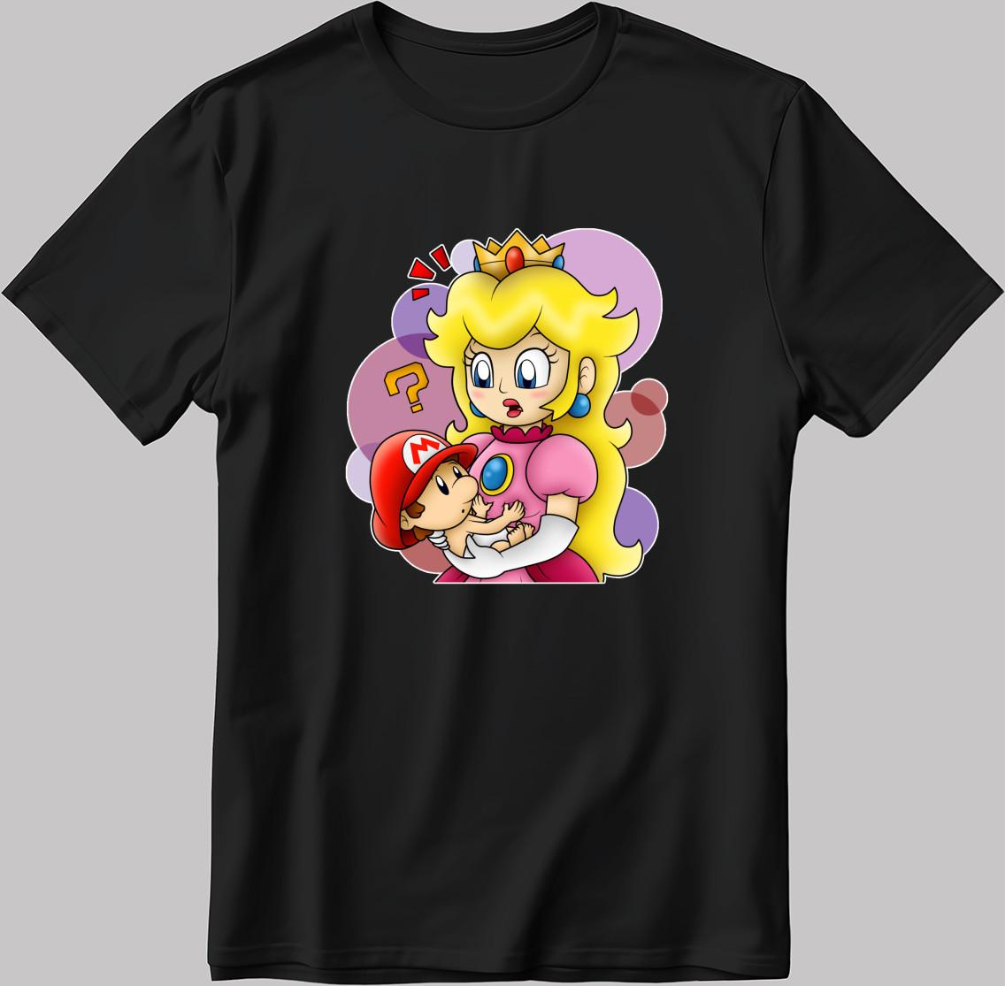 Super Mario Short Sleeve Men s Women s T Shirt N403 XL