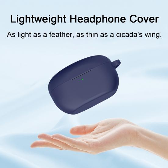 Earphone Silicone Case Scratch-proof Full Coverage Drop Protection 360-degree Protection Case for Sony