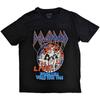 Def Leppard Pyro World Tour T-Shirt Schwarz Neues Unisex T-Shirt