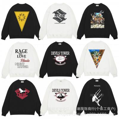 Mens Oversized Cotton Hoodie With Letter Print Streetwear Style Winter Loose Fit Pullover