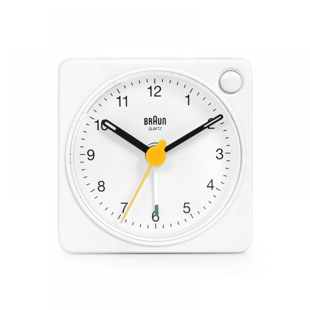 Braun Bc02xw Classic Travel Crescendo Alarm Low Noise Public Desk Clock