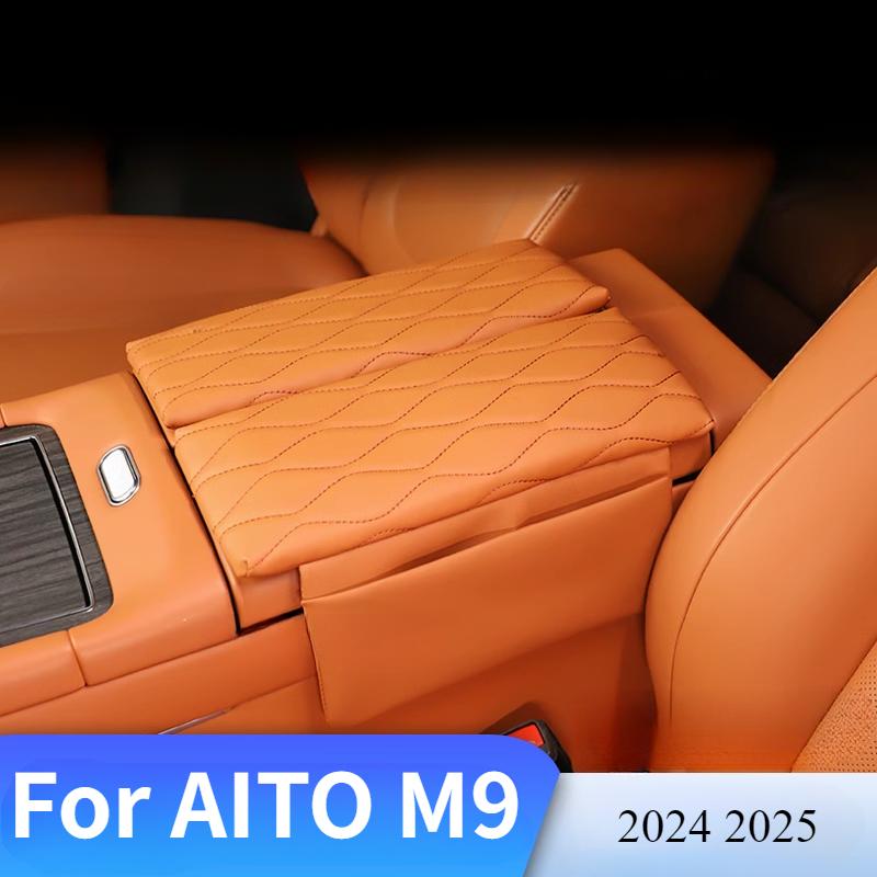 For Seres Huawei AITO M9 2026 2026 Special Armrest Box Cover Central Storage Height Pad Interior Modification Car Accessories