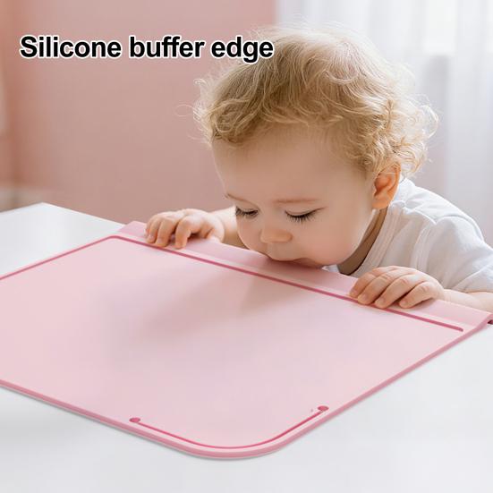 Silikonová podložka pro batolata a děti, protiskluzová, opakovaně použitelná podložka na jídelní stůl pro miminka, podložka odolná proti skvrnám pro restauraci, domácí stolování