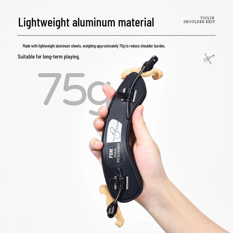 Universal Adjustable Anti-Slip Violin Shoulder Rest for Adults & Children - Ideal for Beginners & Performances