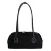 Boston bag women 2025 new trendy popular Korean niche retro bowling bag portable shoulder armpit bag