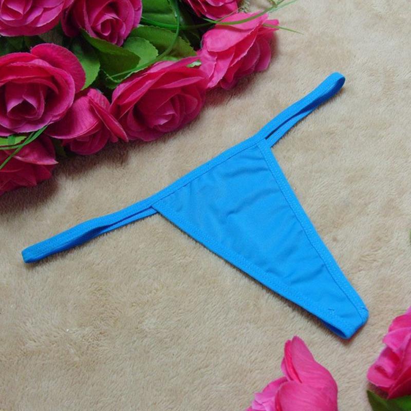 Mini Women G-String Thong Panties Solid Sexy Briefs Thong Women Lingerie Underwear T-back Ultrathin Sheer Erotic Low Waist