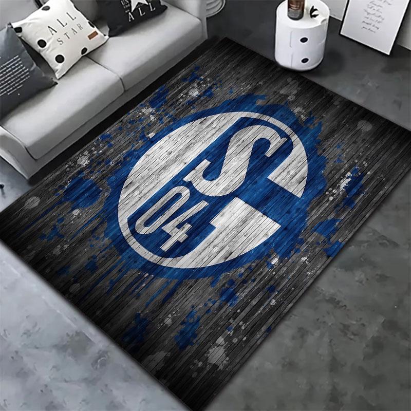 FC Schalke 04 Carpet Rug for Living Room Bedroom Home Sofa Decoration,Kids play Non-slip Floor Mat