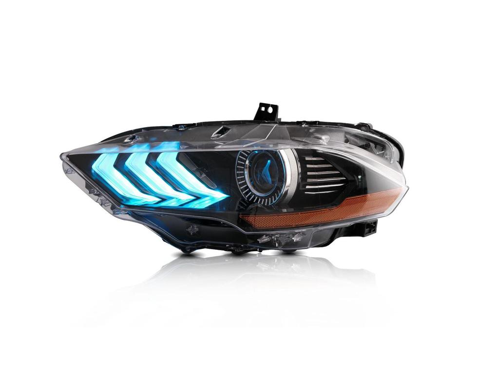 Ford Mustang RGB LED Headlight Assembly for Modification