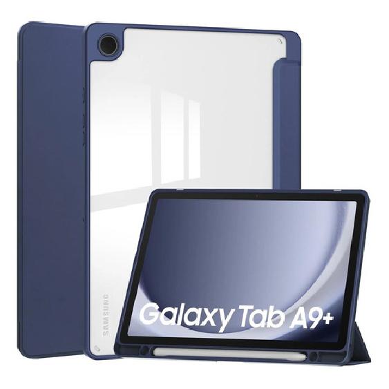 

Clear Tablet Case For Samsung Galaxy Tab A9 Plus темно-синього кольору