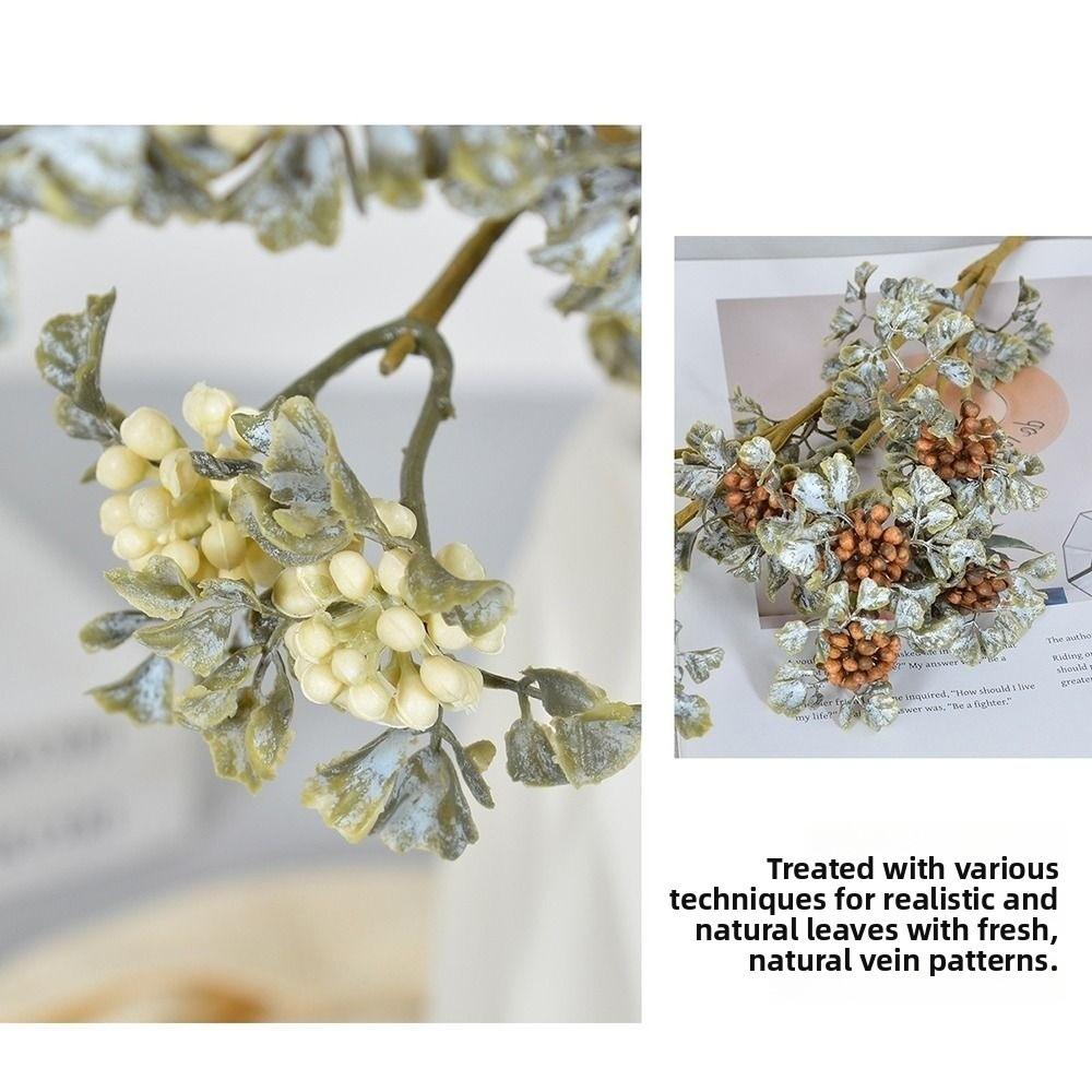 Multicolor Simulation Berries Plants Autumn Colors Faux Berry Branches Decorative Flower Gift