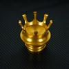 Mactions Crown Style Vented Fuel Tank Cap Gas Cap For Harley Sportster XL 883 1200 Touring Road King Dyna Softail Custom
