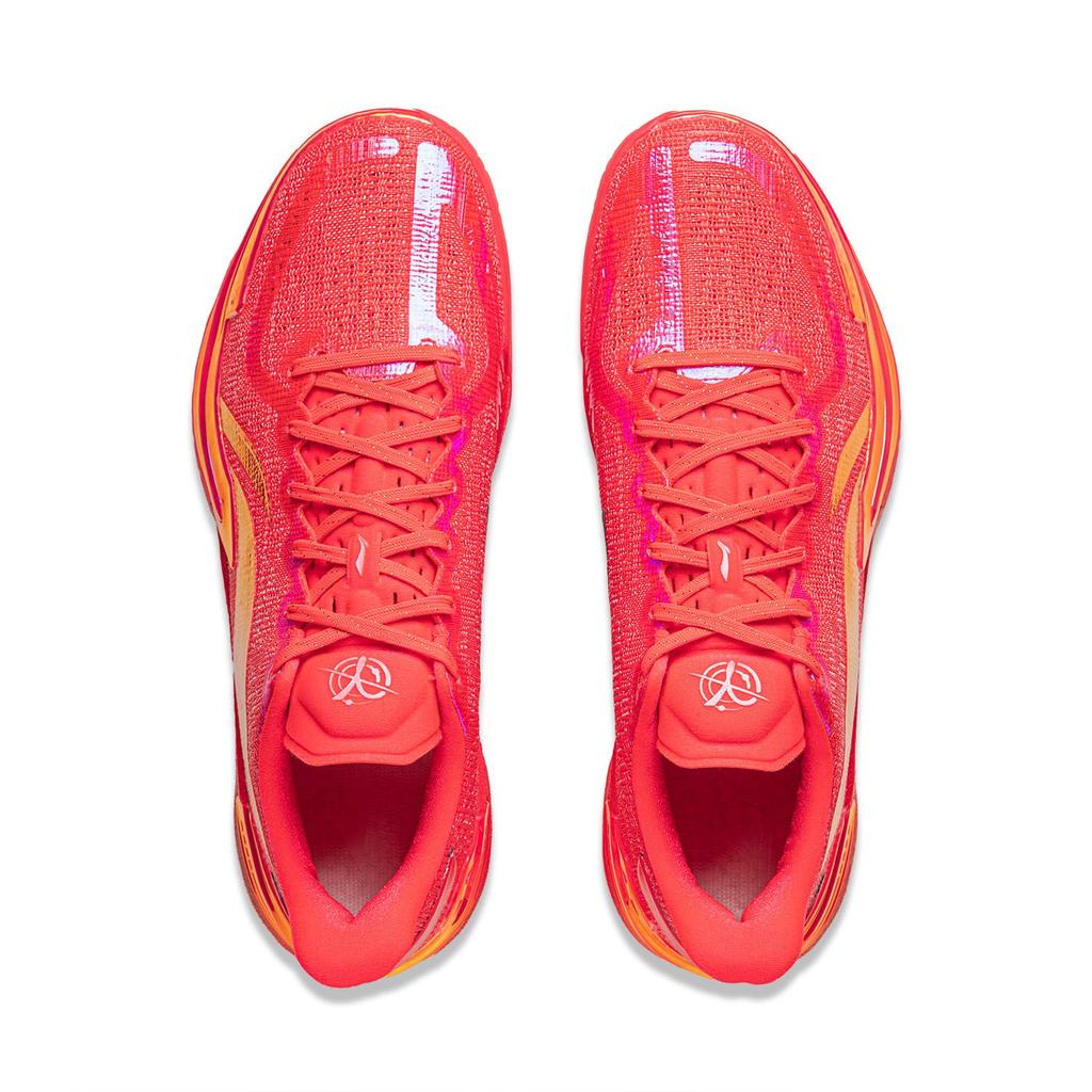 Li Ning Gamma Cushioning Slip Resistant Abrasion Resistant Support Lightweight Rebound Low Top Basketball Shoes Men's ABAV035-2
