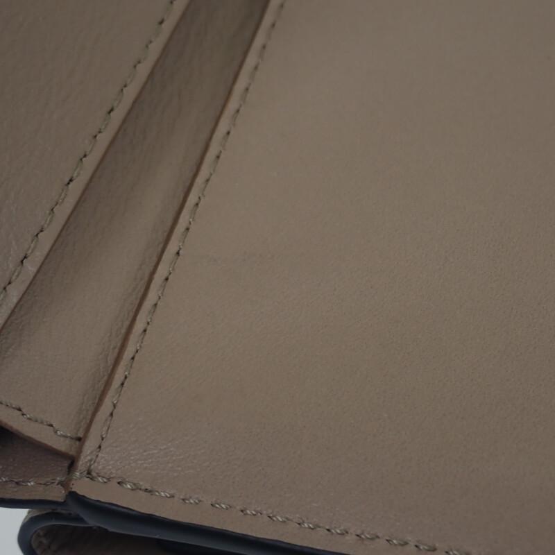 LOEWE  C821TR2X02 Tri-fold wallet sand Calfskin Women